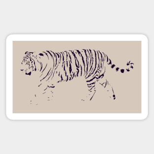 Tiger Stripes Sticker